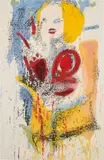 Nate Lowman, Untitled Marilyn #13, 2012, oil and alkyd on canvas