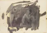 Skizze zu Parkstück by Gerhard Richter, 1971, oil on paper, sold Feb 2014