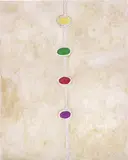 Untitled (Miro) by George Condo, 1987 - 1988, oil on canvas, sold Feb 2014