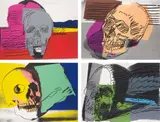 Andy Warhol, Skulls, 1976, colour screenprint