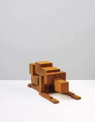 Meme CXLIV by Antony Gormley, 2011, cast iron, sold Feb 2014
