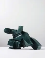 Taichi Series - Single Whip by Ju Ming, 1997, Stone, offered Feb 2014