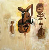 Untitled by George Condo, 1985, oil on canvas, sold Feb 2014