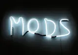 Mark Handforth, Untitled (Mods), 2002, fluorescent neon