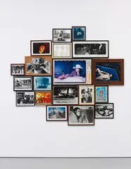 Ed Templeton, Untitled, 1996-2005, c-print, ink on c-print and ink and watercolour on paper, in artist's frames in 19 parts