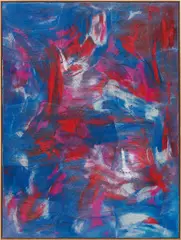 Dan Rees, Artex Painting, 2012, oil on canvas