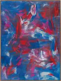 Dan Rees, Artex Painting, 2012, oil on canvas