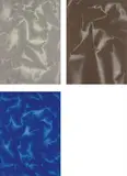 Tauba Auerbach, Plate Distortion I; II; and III, 2011, colour aquatint etching