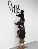 Barry McGee, Untitled (Robots AMAZE)