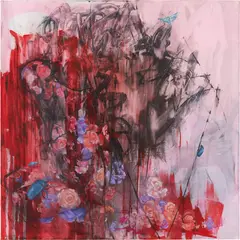 Antony Micallef, Persephone Reborn, 2010, oil and charcoal on linen