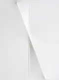 Agostino Bonalumi, Bianco, 2009, shaped canvas and vinyl tempera