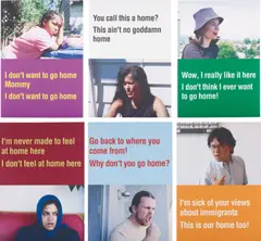 Ken Lum, There is no place like home, 2000-04, six giclée prints on paper