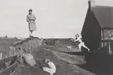 Paul, Stella and James, Scotland by Linda McCartney, 1982, platinum print, printed later, offered Apr 2014