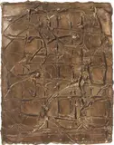 Rashid Johnson, I Love Music, 2012, cast bronze