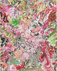 Untitled by Suhasini Kejriwal, 2008, paper collage, acrylic on canvas, offered Apr 2014