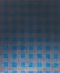 Untitled by Peter Schuyff, 1985, acrylic on linen, sold Apr 2014