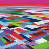 Torben Giehler, Ridge Racer, 2003, acrylic on canvas