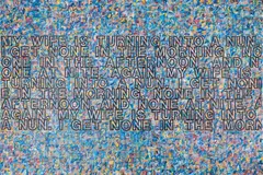Richard Prince, My Life as a Weapon, 2007, acrylic and collage on canvas