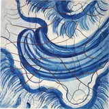 Adriana Varejão, A Grande Curva, 2010, oil and plaster on canvas