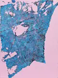 Mark Flood, Mineral, 2003, acrylic on canvas