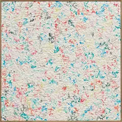 Untitled by Dan Rees, 2011, plasticine on wood, in artist’s frame, sold Jul 2014