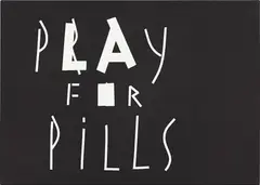 Jeff Elrod, P(l)ay for Pills, 2003, acrylic on canvas