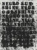 Glenn Ligon, Study for Negro Sunshine #65
