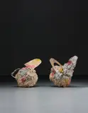 Phyllida Barlow, Double Act, 2009, plaster cement, wire, scrim, plywood, spray paint