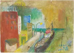Untitled by Francis Alÿs, 1986, oil on canvas laid on board, offered Jul 2014