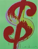 Andy Warhol, Dollar, 1982, screenprint on paper