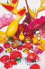 Marc Quinn, Avalanche, 2008, oil on canvas