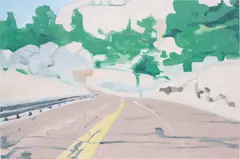 Zion by Koen van den Broek, 2002, oil on linen, sold Jul 2014