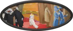 Lukas Duwenhögger, Birds of Istanbul, 1999, oil on panel in artist's frame