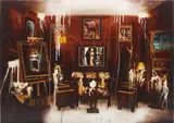 Rosson Crow, Grand Salon (1976), 2009, oil, acrylic and enamel on linen