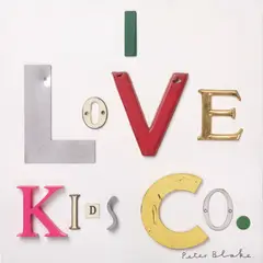 I Love Kids Co by Peter Blake, 2009, plastic, metal and wooden letters on panel, in artist's frame, sold Jul 2014
