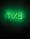 Cerith Wyn Evans, TIX3, 1994, neon