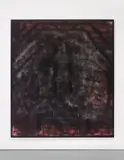 Sterling Ruby, SP37, 2008, spray paint on canvas