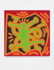 Keith Haring, Untitled, 1988, acrylic on canvas