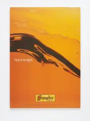 Jeff Koons, Stay in Tonight, 1986, oil inks on canvas