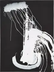 Schüttbild by Sigmar Polke, 2000, acrylic on paper, offered Oct 2014