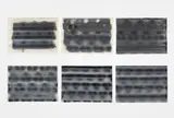 Silikat Studien (11-16 Juni 03) by Gerhard Richter, 2003, oil on paper, in six parts, offered Oct 2014