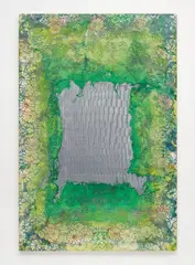 Mark Flood, The Commons, 2013, acrylic on canvas