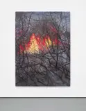 Landscape (Flames) by Zeng Fanzhi, 2006, oil on canvas, offered Oct 2014