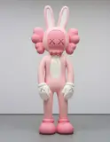 Accomplice by Kaws, 2010, fibreglass resin, rubberised paint, sold Oct 2014