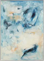 Artex Painting by Dan Rees, 2011, oil on canvas, in artist's frame, sold Oct 2014