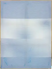 Untitled by Hugh Scott-Douglas, 2011, cyanotype on linen, in artist’s frame, sold Oct 2014