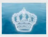 Crown by Ed Ruscha, 1993, dry pigment and acrylic on paper, sold Oct 2014