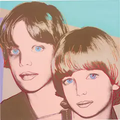 Untitled by Andy Warhol, 1980, silkscreen on canvas, sold Oct 2014