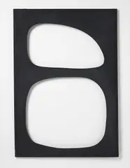 Dadamaino, Volume Nero, 1960, water-based paint on canvas