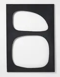 Dadamaino, Volume Nero, 1960, water-based paint on canvas
